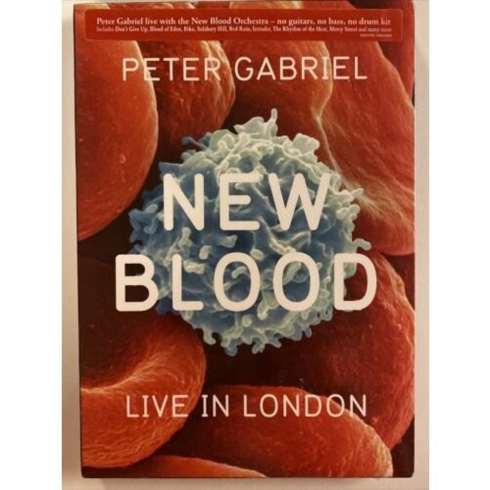 Peter Gabriel-New Blood: Live in London DVD‎ New In Package